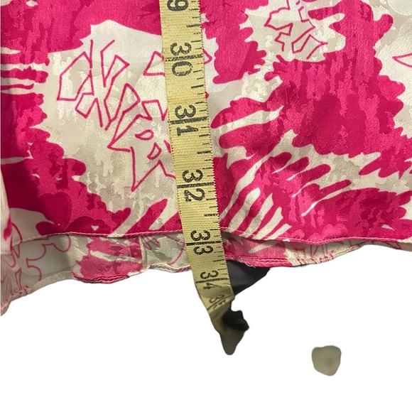 Sady king pink and white silk skirt measurements in pictures - Picture 6 of 6